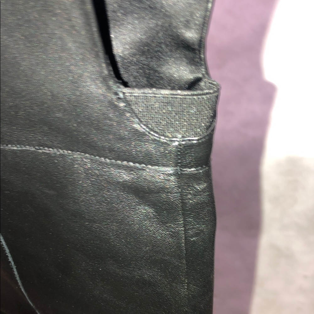 Guess Riselan Pull on Knee / Over the Knee Black Leather Boots New - Picture 10 of 11